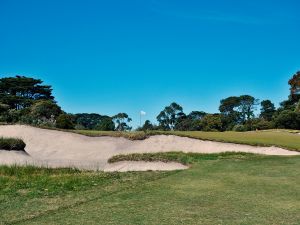 Royal Melbourne (Presidents Cup) 12th Bunker